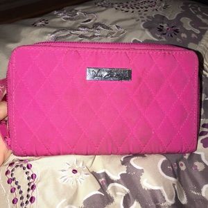 Pink Vera Bradley Wallet